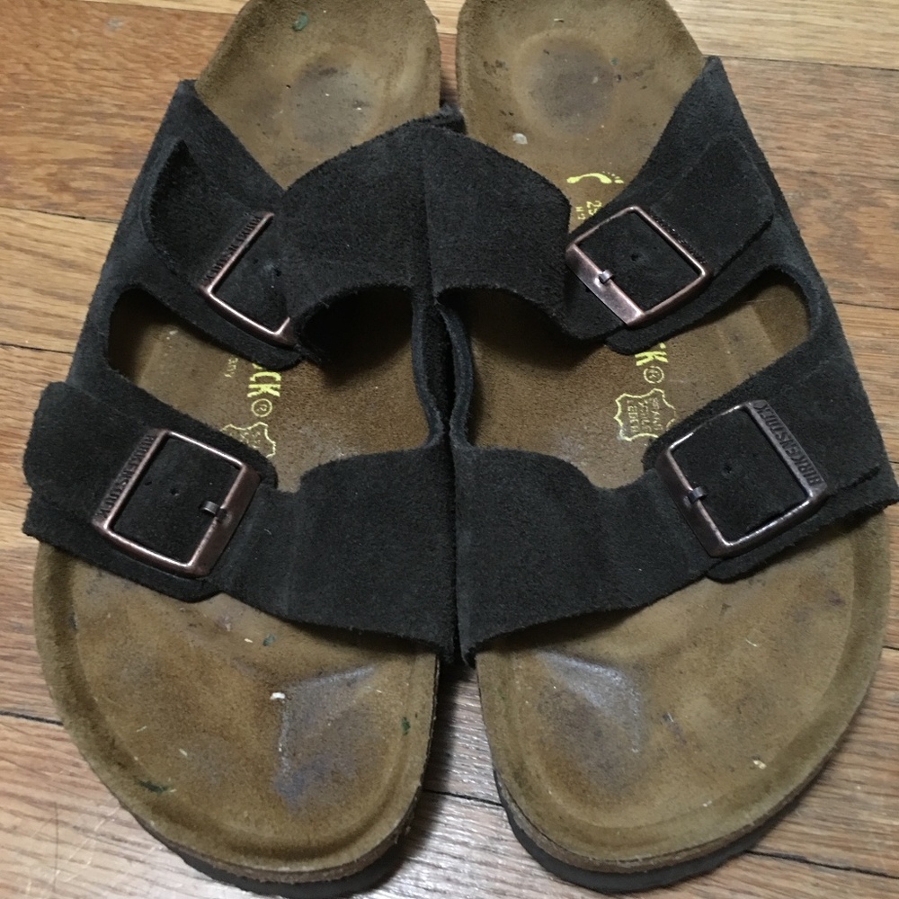 Birkenstock Arizona mocha suede Size 45